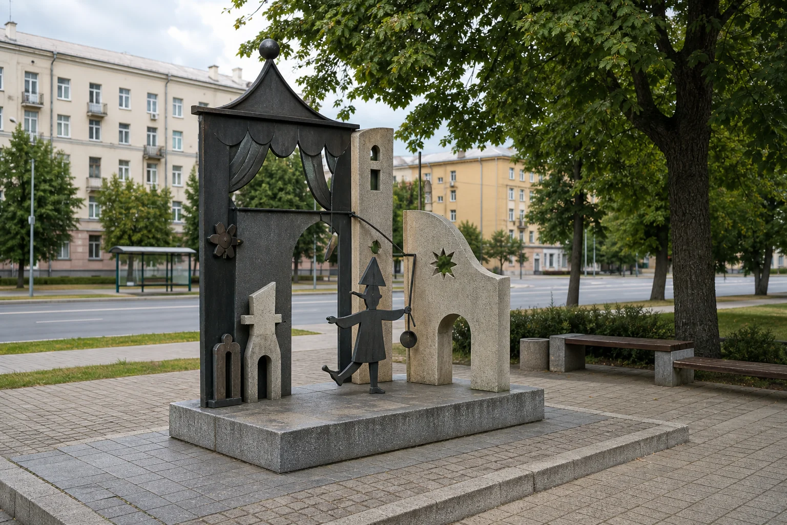 Скульптура "Батлейка"
