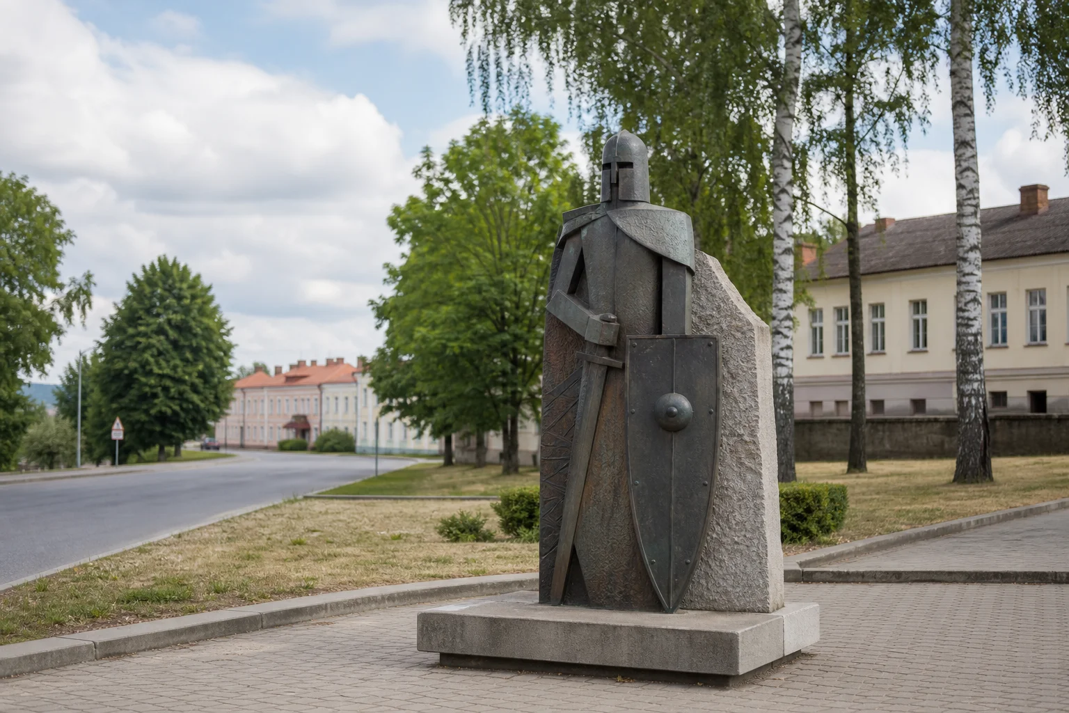 Скульптура Рыцаря