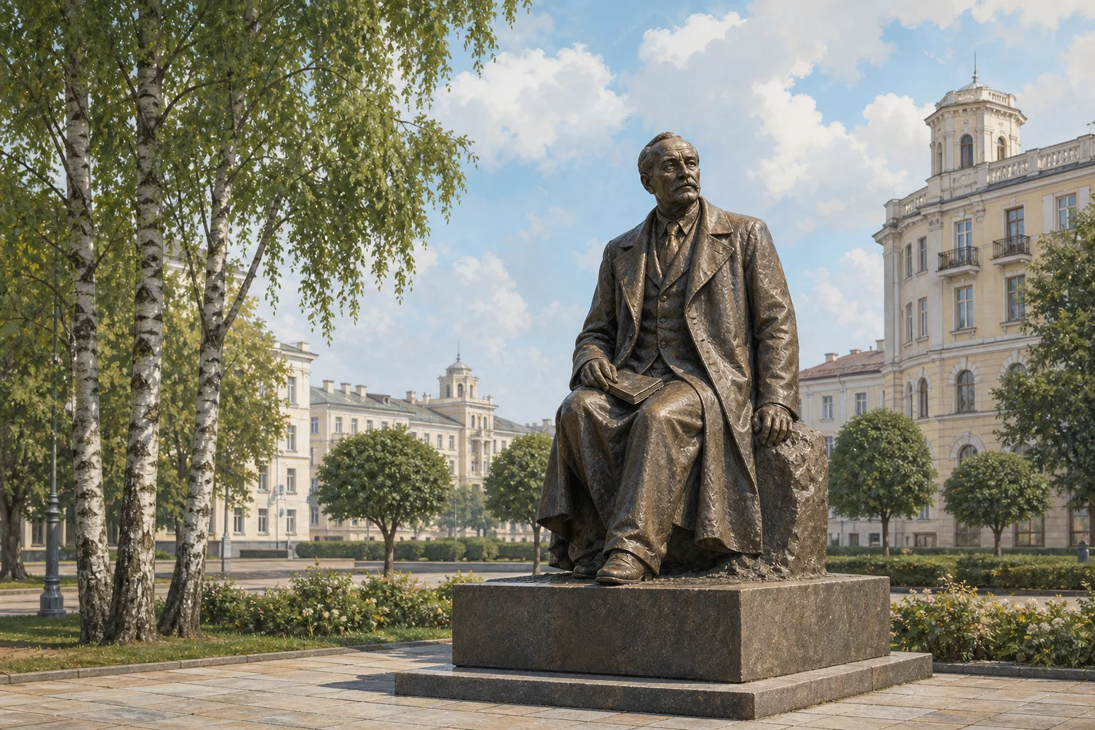 Скульптура Якуба Коласа