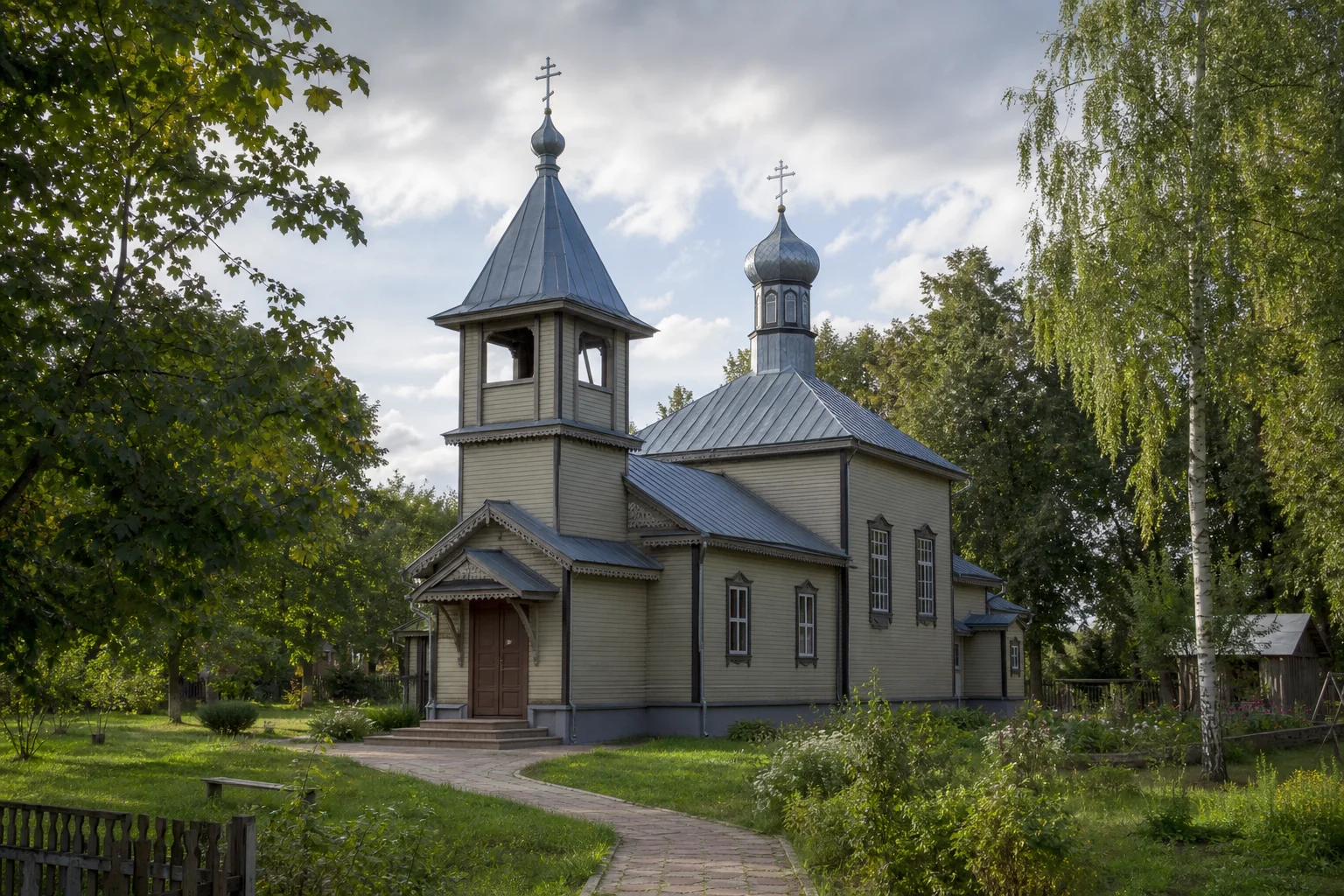 Слободка, церковь св. Георгия (дерев.)