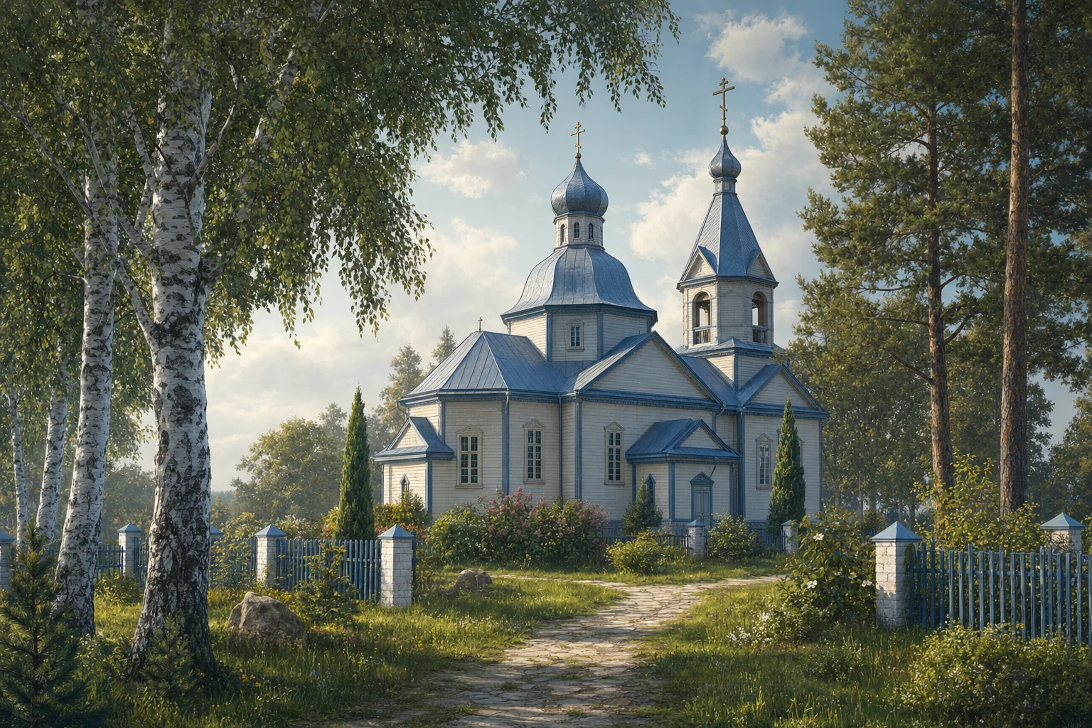 Соколово, церковь Усекновения главы Иоанна Предтечи (дерев.)