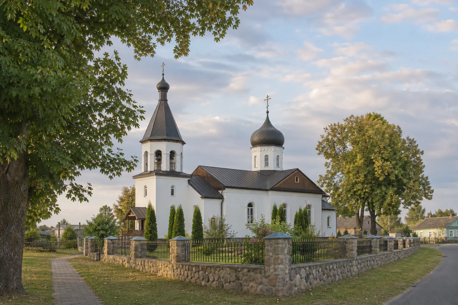 Спасо-Преображенская церковь в деревне Новая Мышь