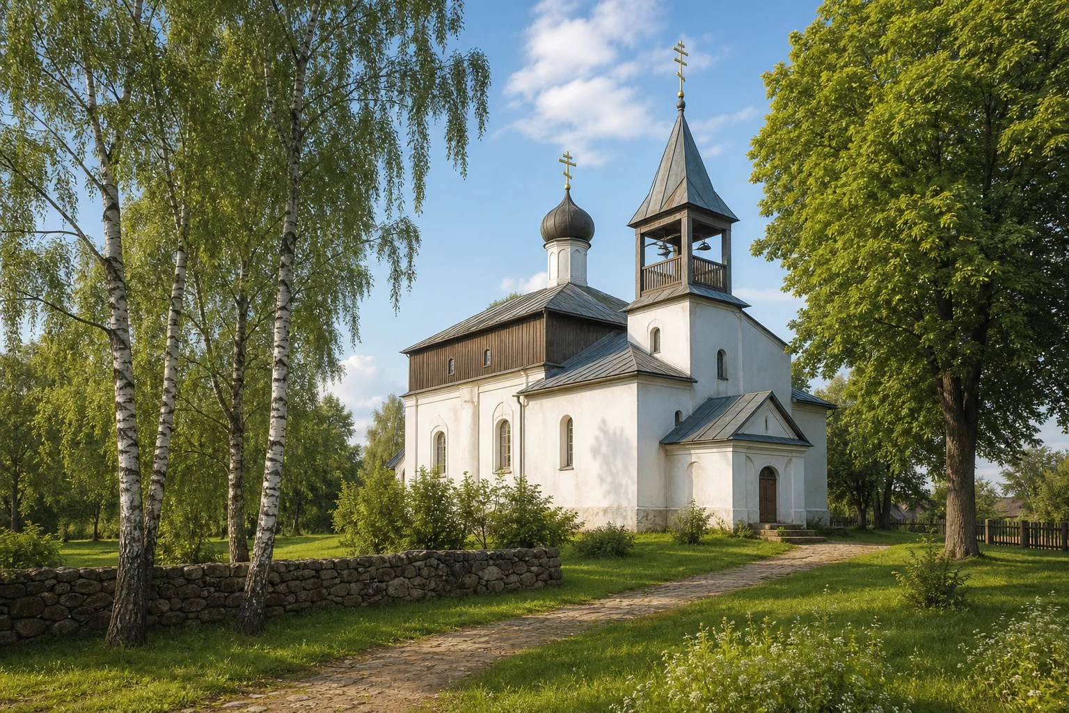 Спасо-Преображенская церковь в Дятлово