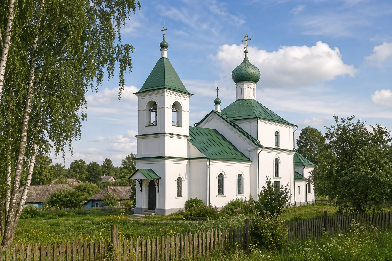 Спасо-Преображенская церковь в Хотиславе