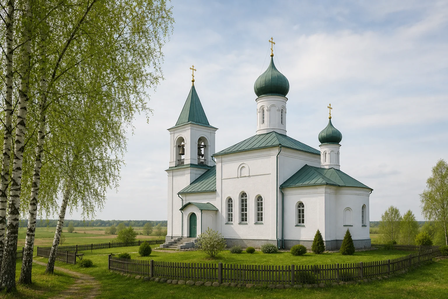 Спасо-Преображенская церковь в Мотоле