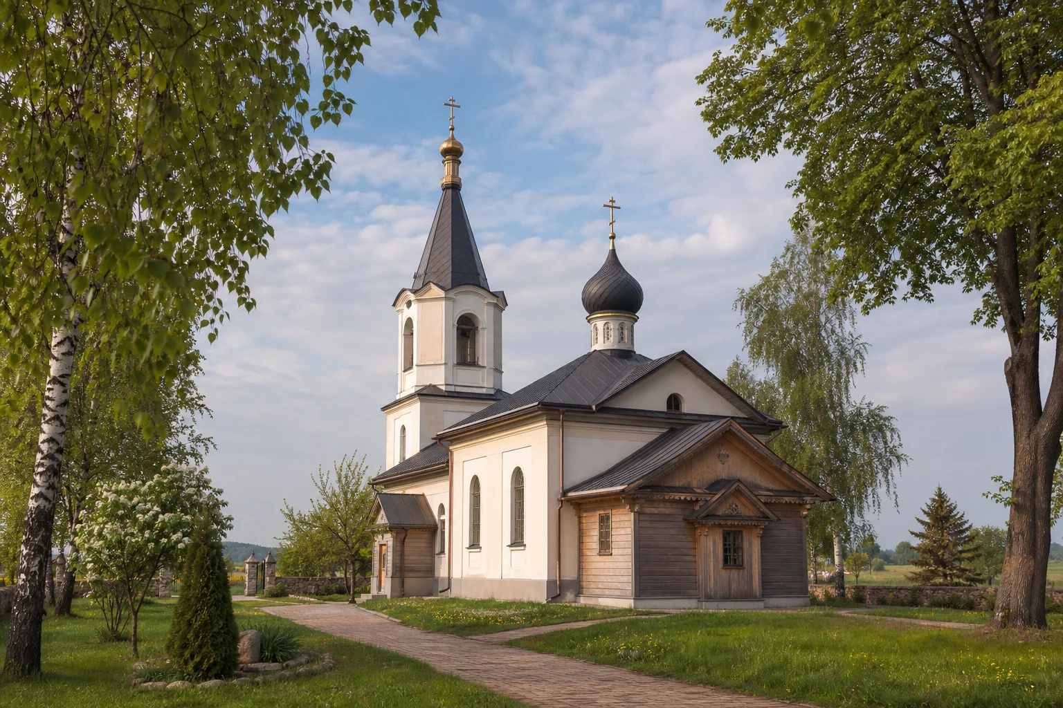Спасо-Преображенская церковь в Острино