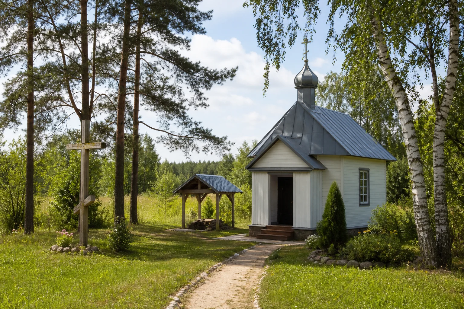 Стар. Стайки, часовня св. Бориса и Глеба