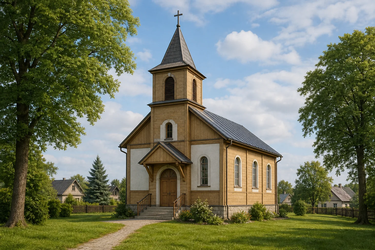 Свериново, часовня католич. Крестовоздвиженская (дерев.)