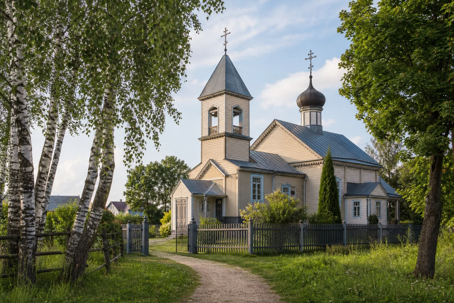 Свирь. Старообрядческая Успенская церковь