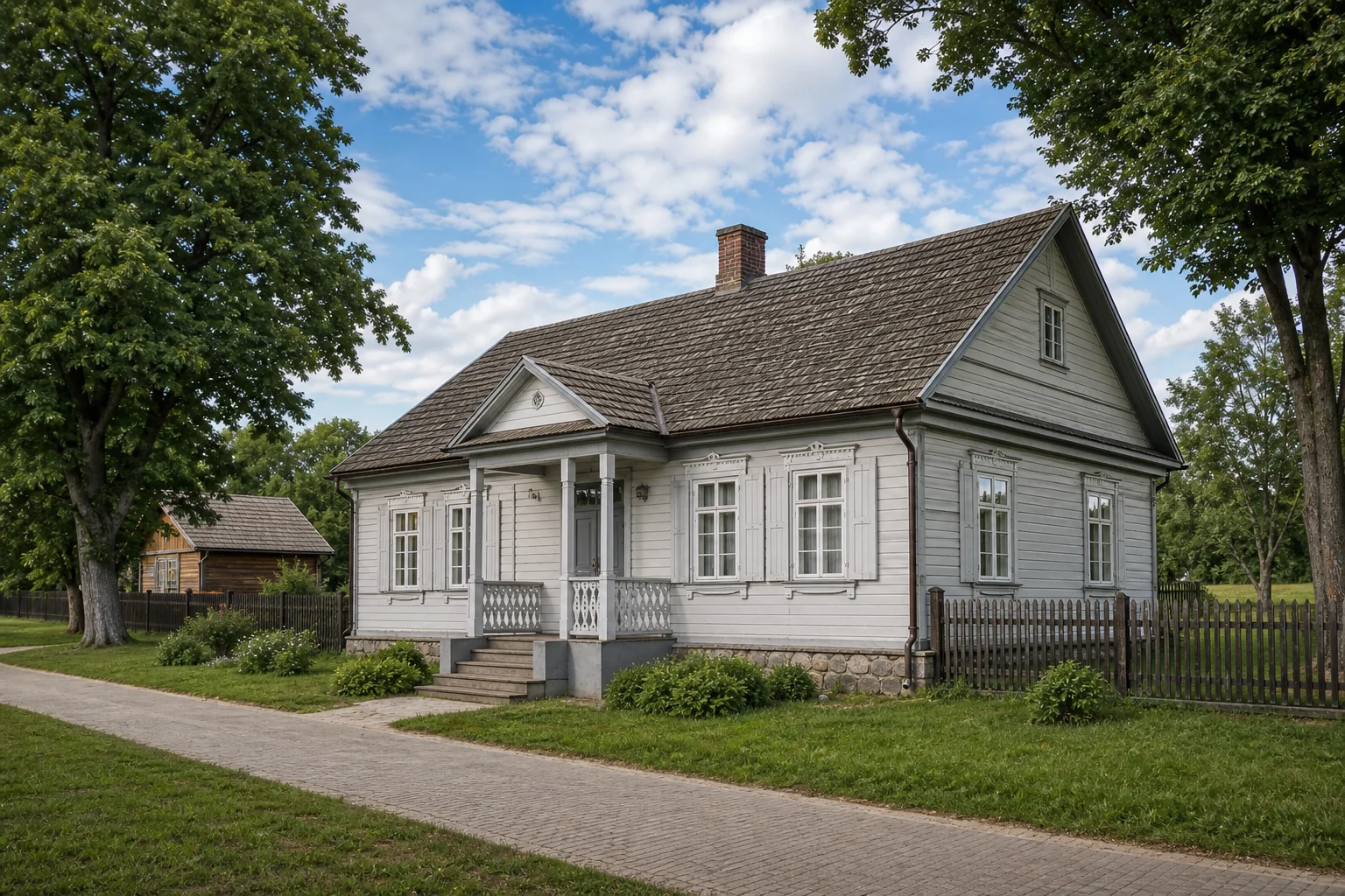 Свислочь, фольварк: дом жилой (дерев.)