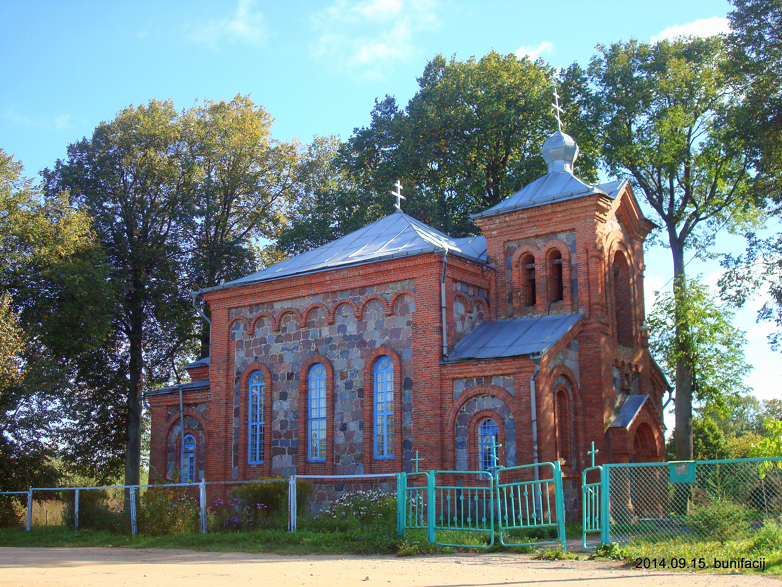 Свято-Сергиевская церковь, Лесковичи