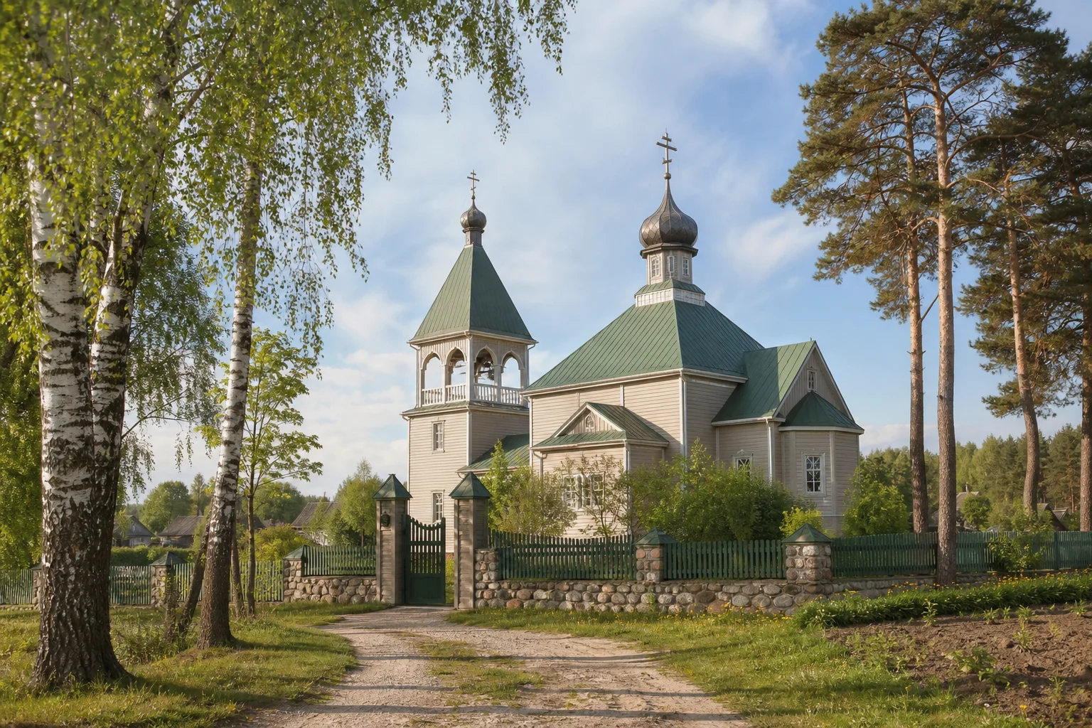 Свято-Ильинская церковь в Божино