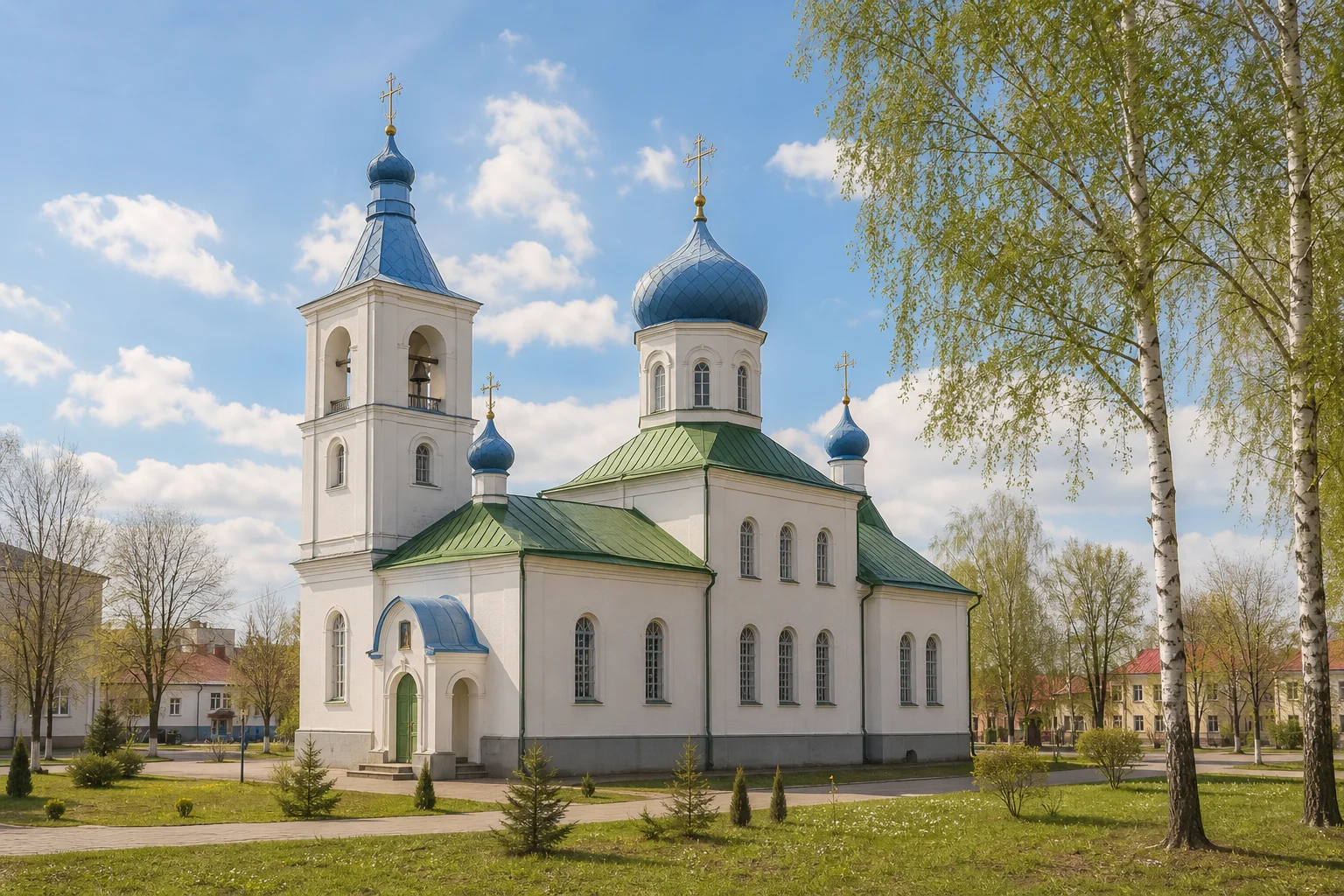 Свято-Крестовоздвиженская церковь в Осиповичах