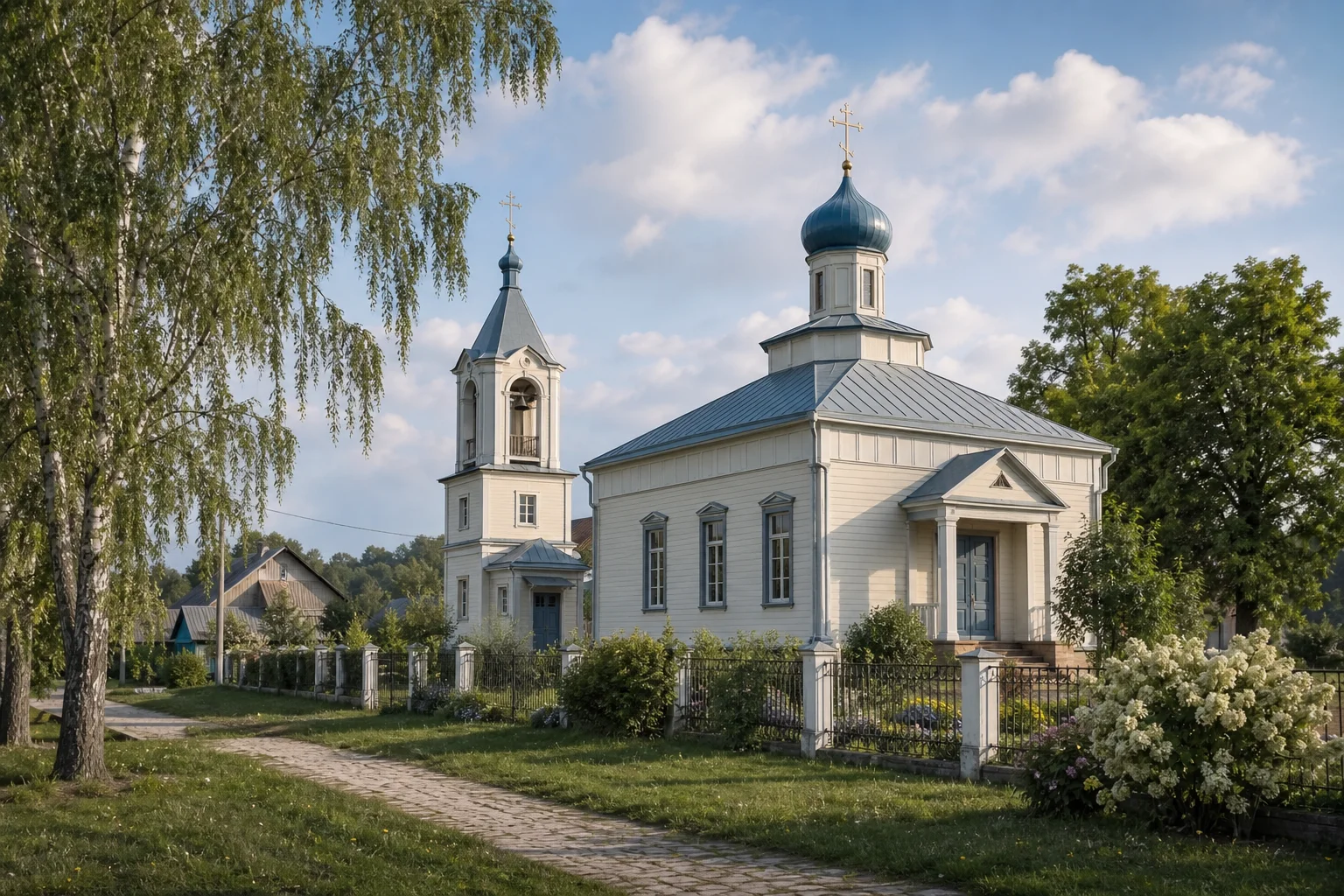 Свято-Покровская церковь в Корме