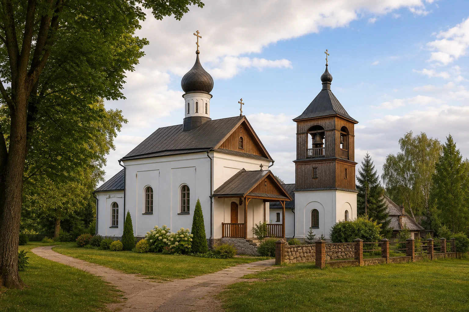 Свято-Троицкая церковь деревне Бездеж