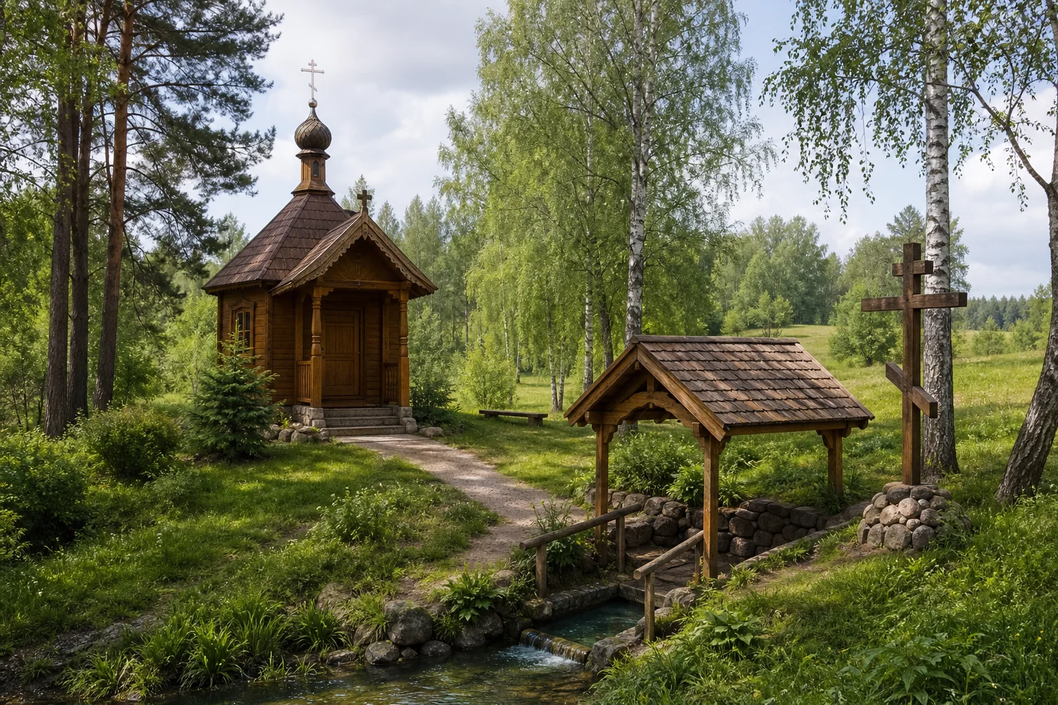 Свято-Троицкий Щарский родник