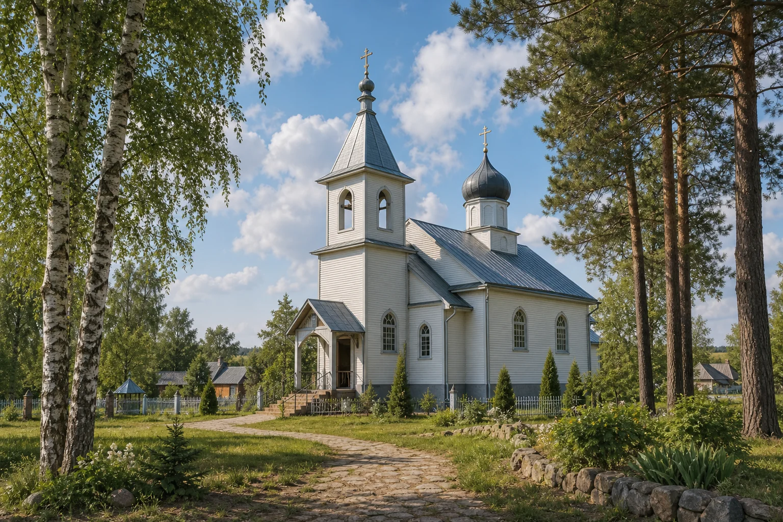 Свято-Вознесенская церковь в Большом Рожане