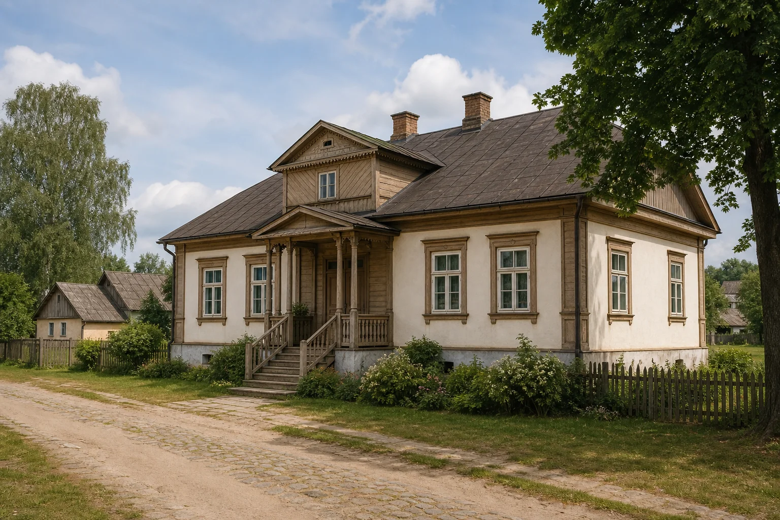 Сынковичи, дом жилой (?) (дерев.)