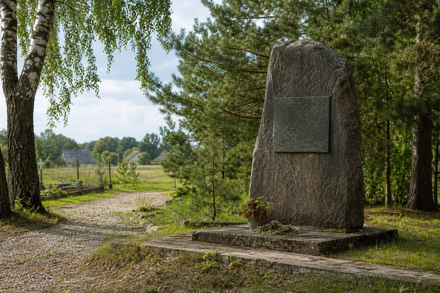 Телуша. Могила Натальи Воронцовой-Вельяминовой