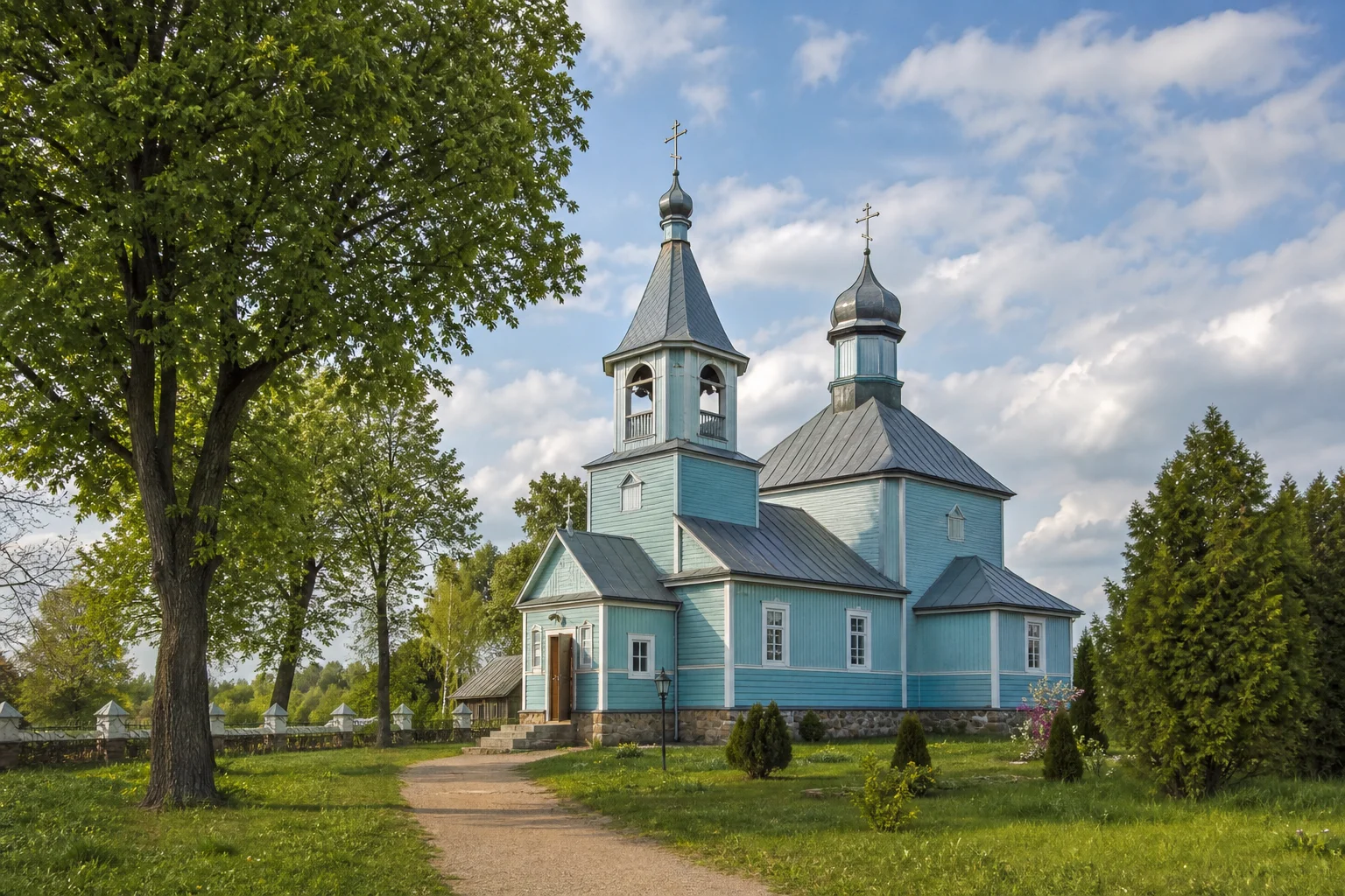 Телядовичи, церковь Троицкая (дерев.)
