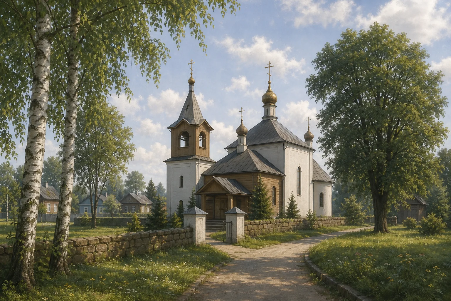 Толочин. Покровская церковь и женский монастырь