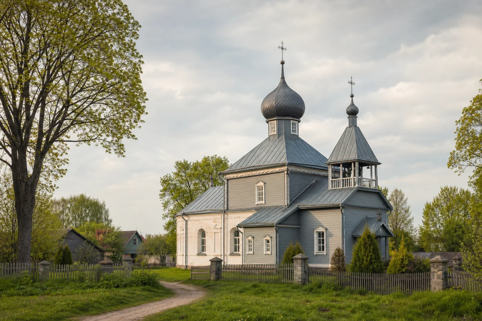 Трабы. Церковь святых Петра и Павла