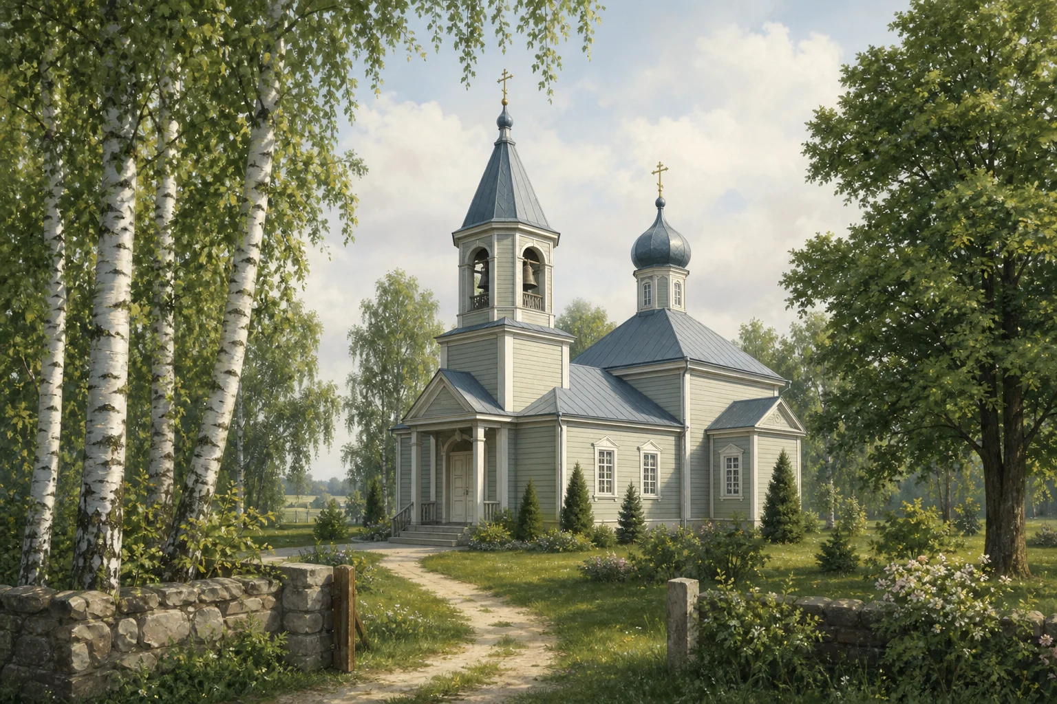 Троицкая церковь в Блони