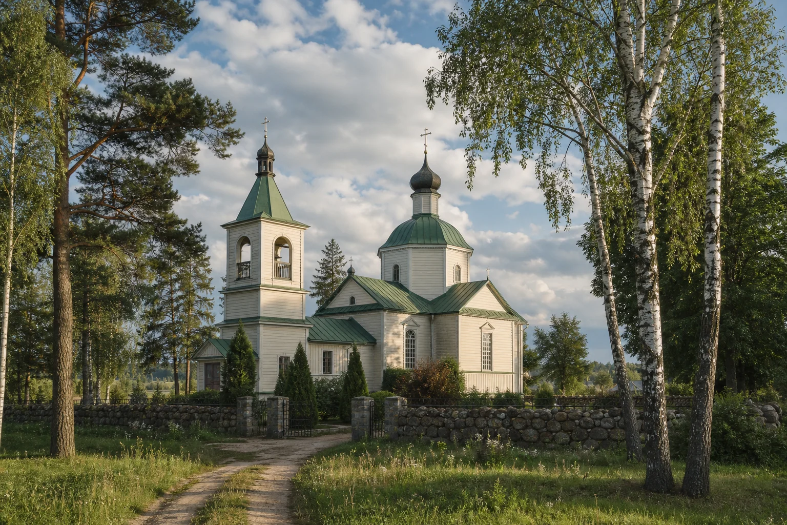 Троицкая церковь в Деревной