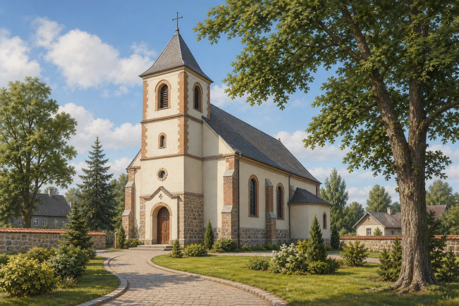 Троицкий костел в Индуре