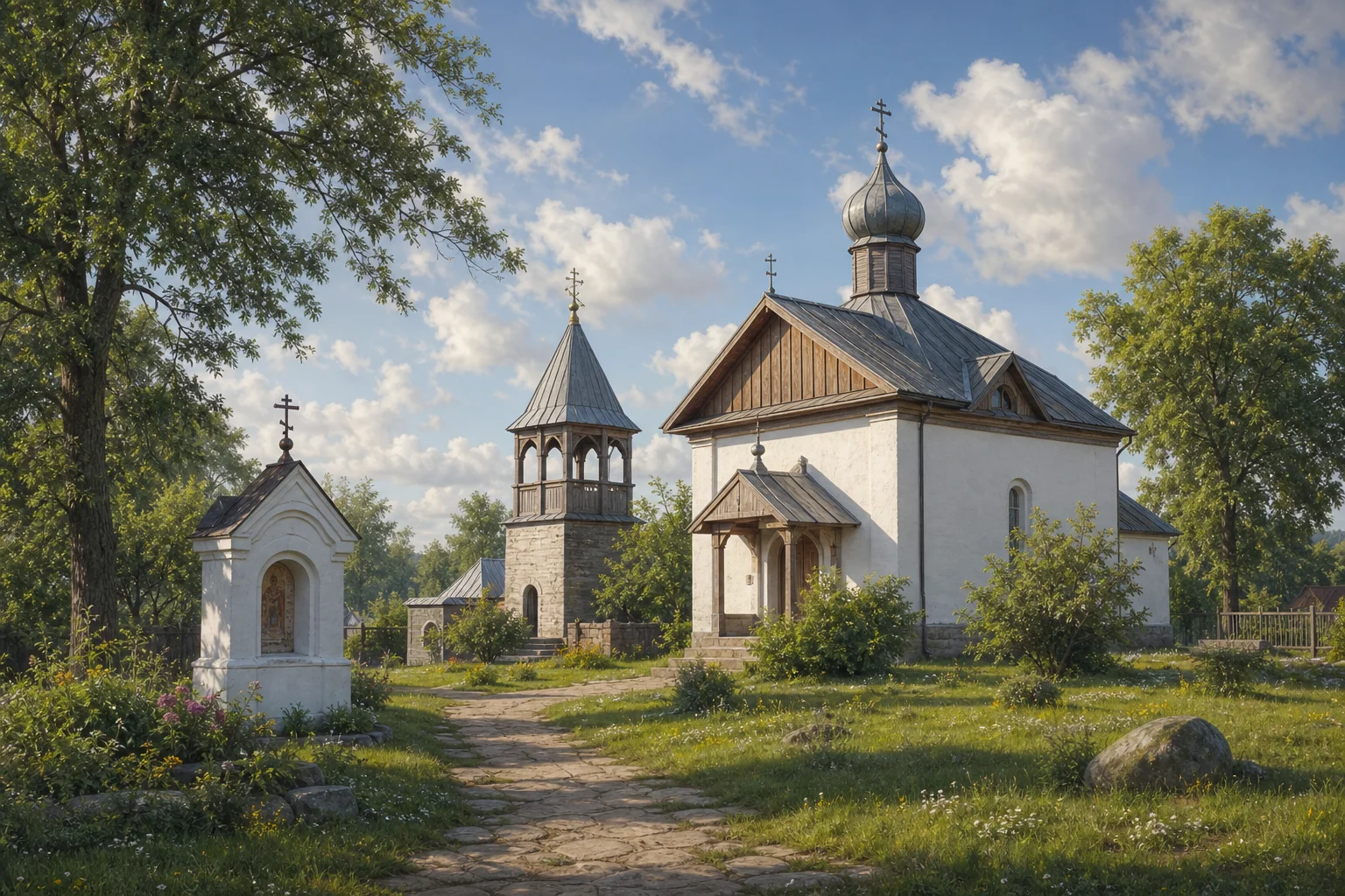 Туров, городище: церковь /сохр. фундамент/