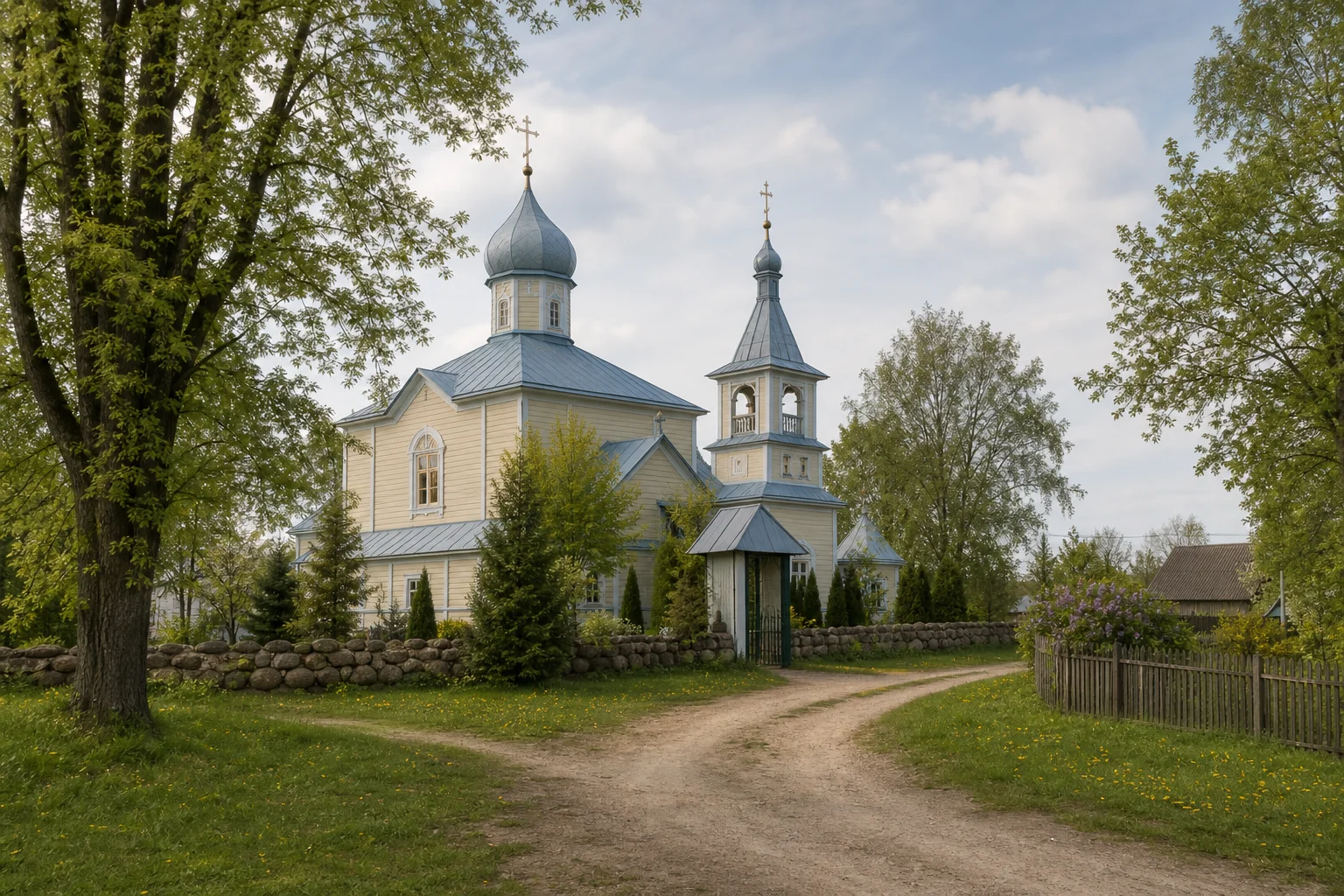 Тырвовичи. Церковь Покрова Пресвятой Богородицы
