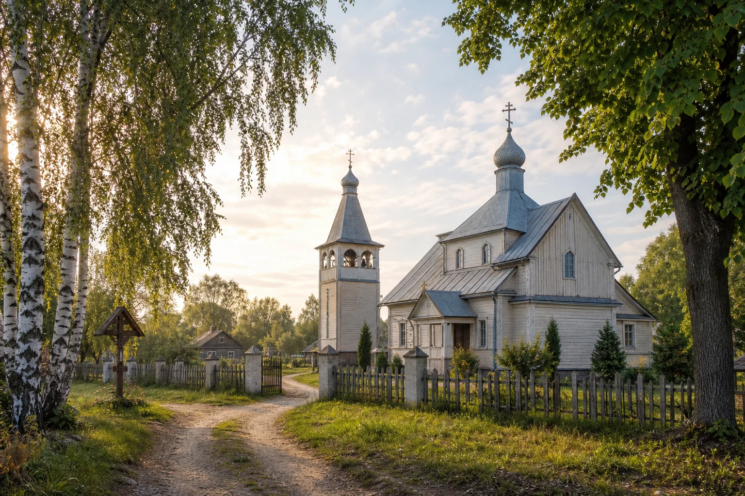 Тырвовичи, церковь Покровская (дерев.)