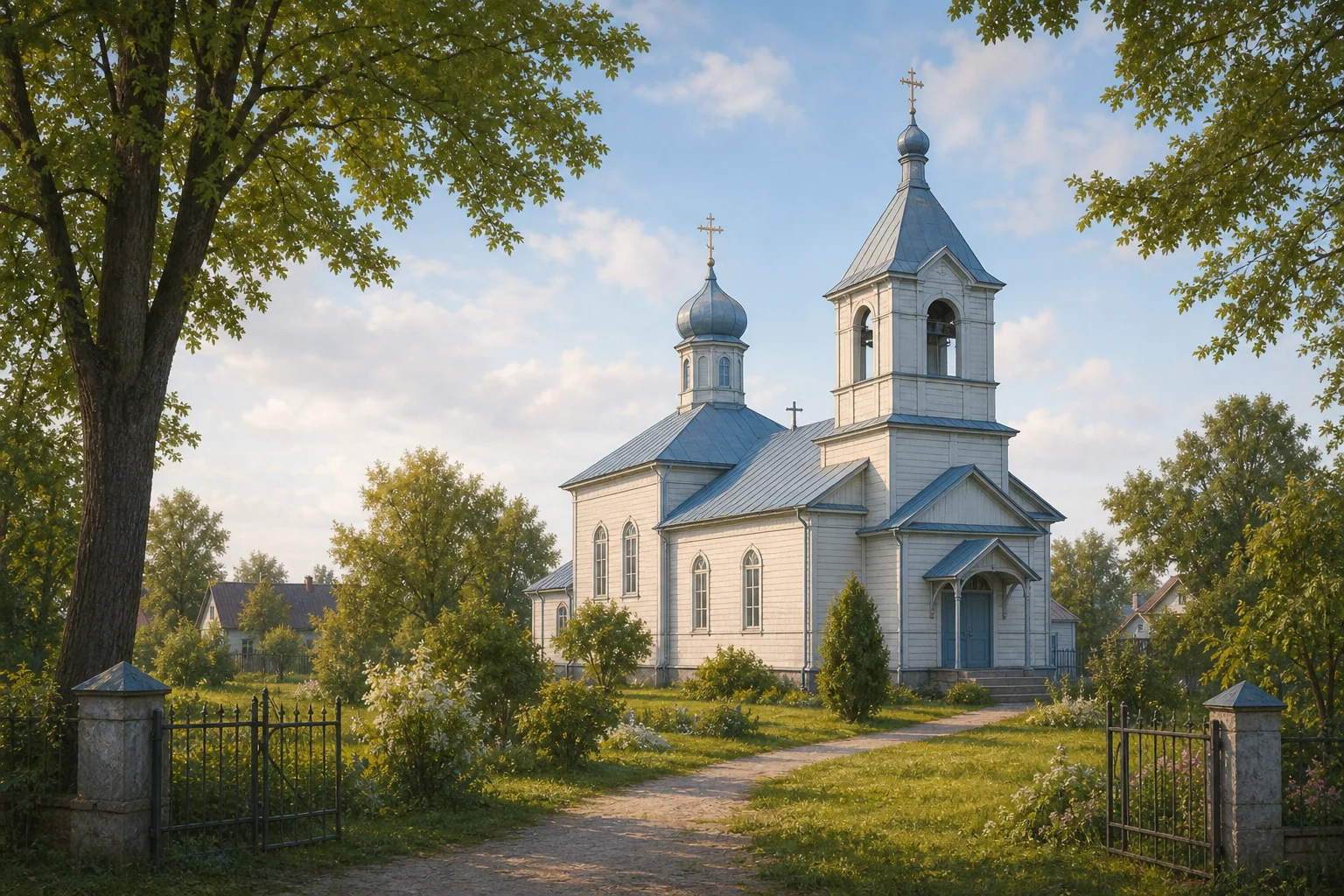 Тышковичи, церковь Казанской иконы Богоматери
