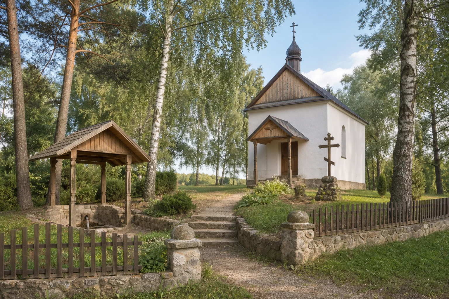Углы, кладбище католическое: часовня "Кальвария"