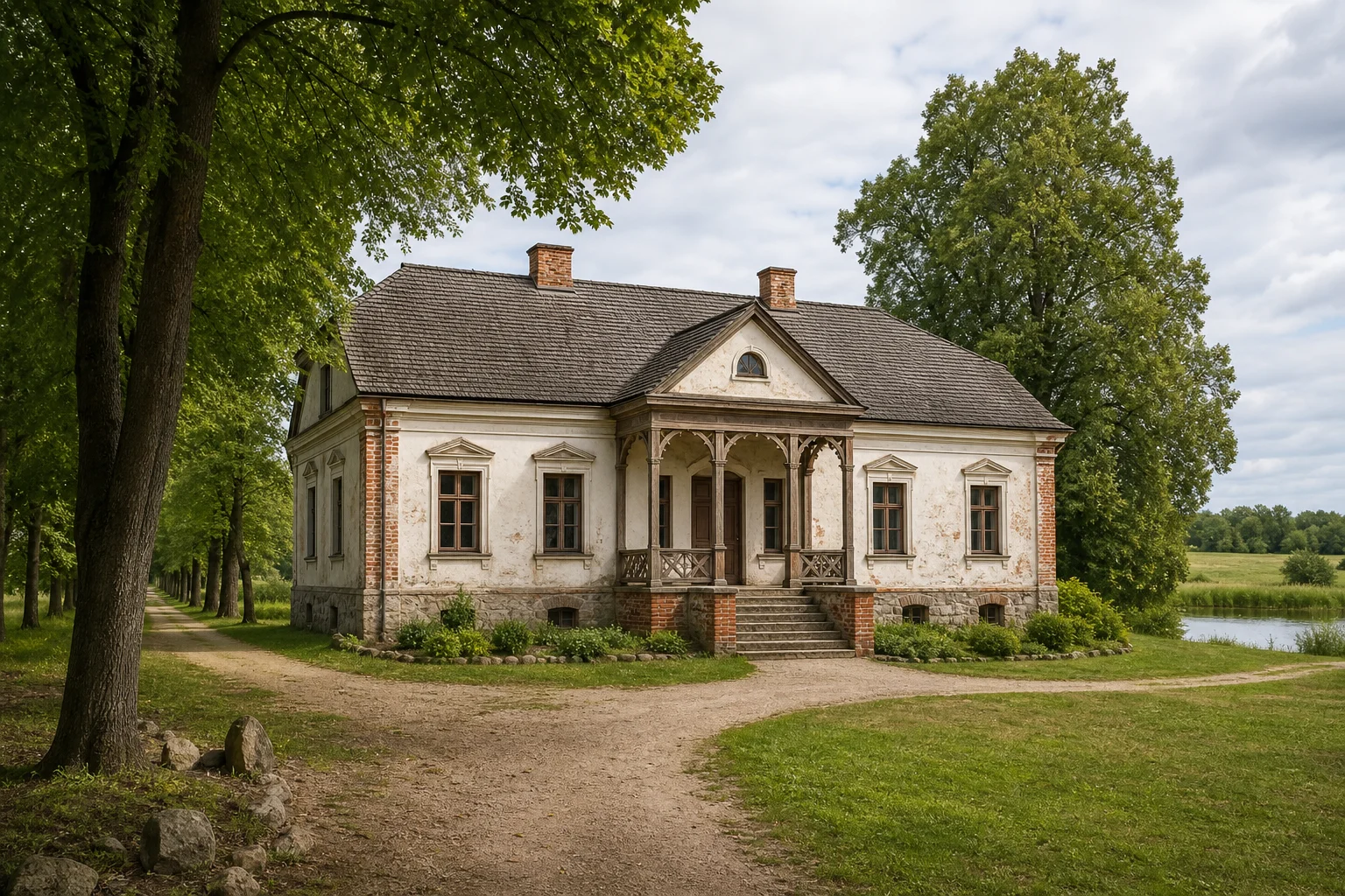 Усадьба Богушевичей в деревне Кушляны