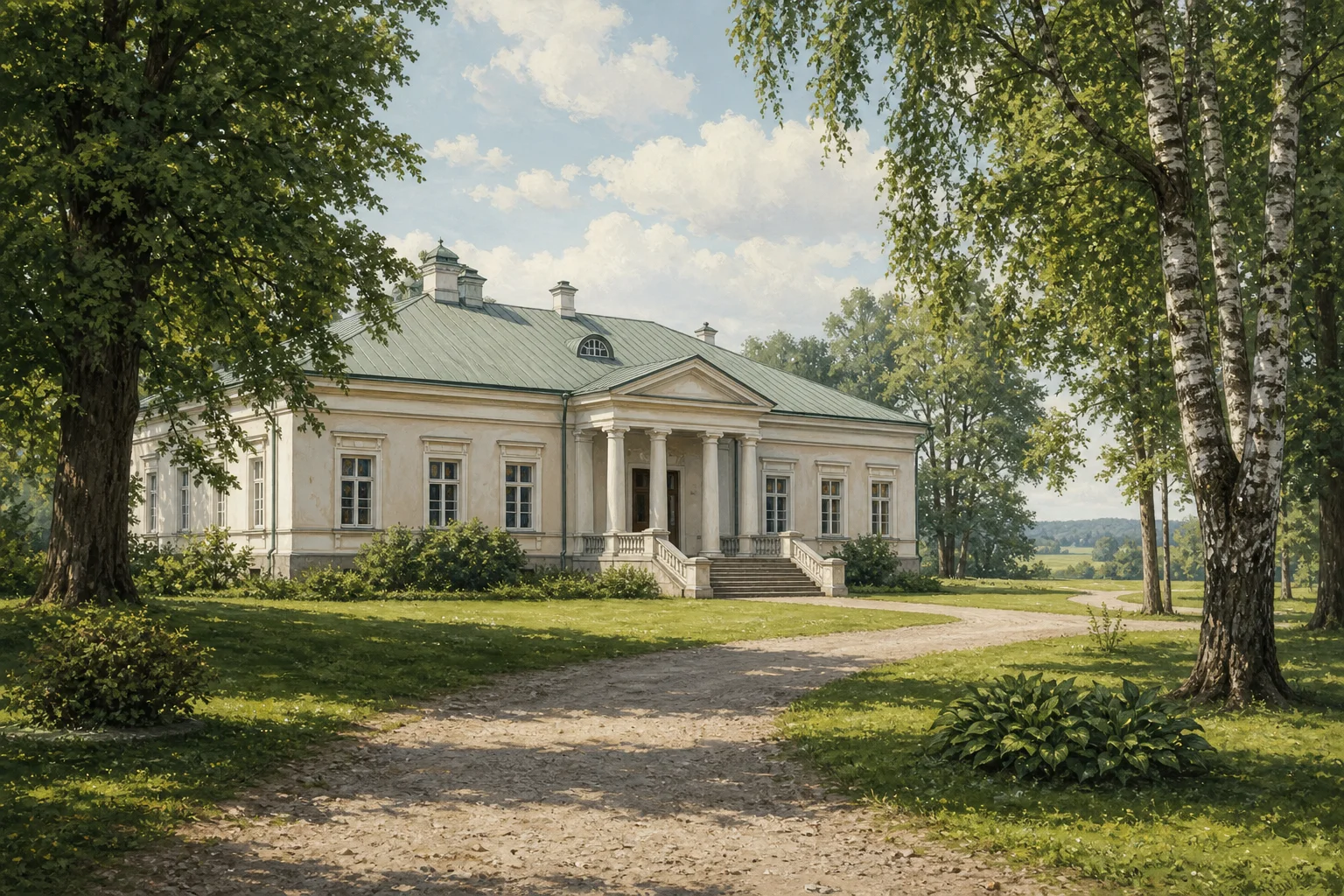 Усадьба Черноцких в Наче