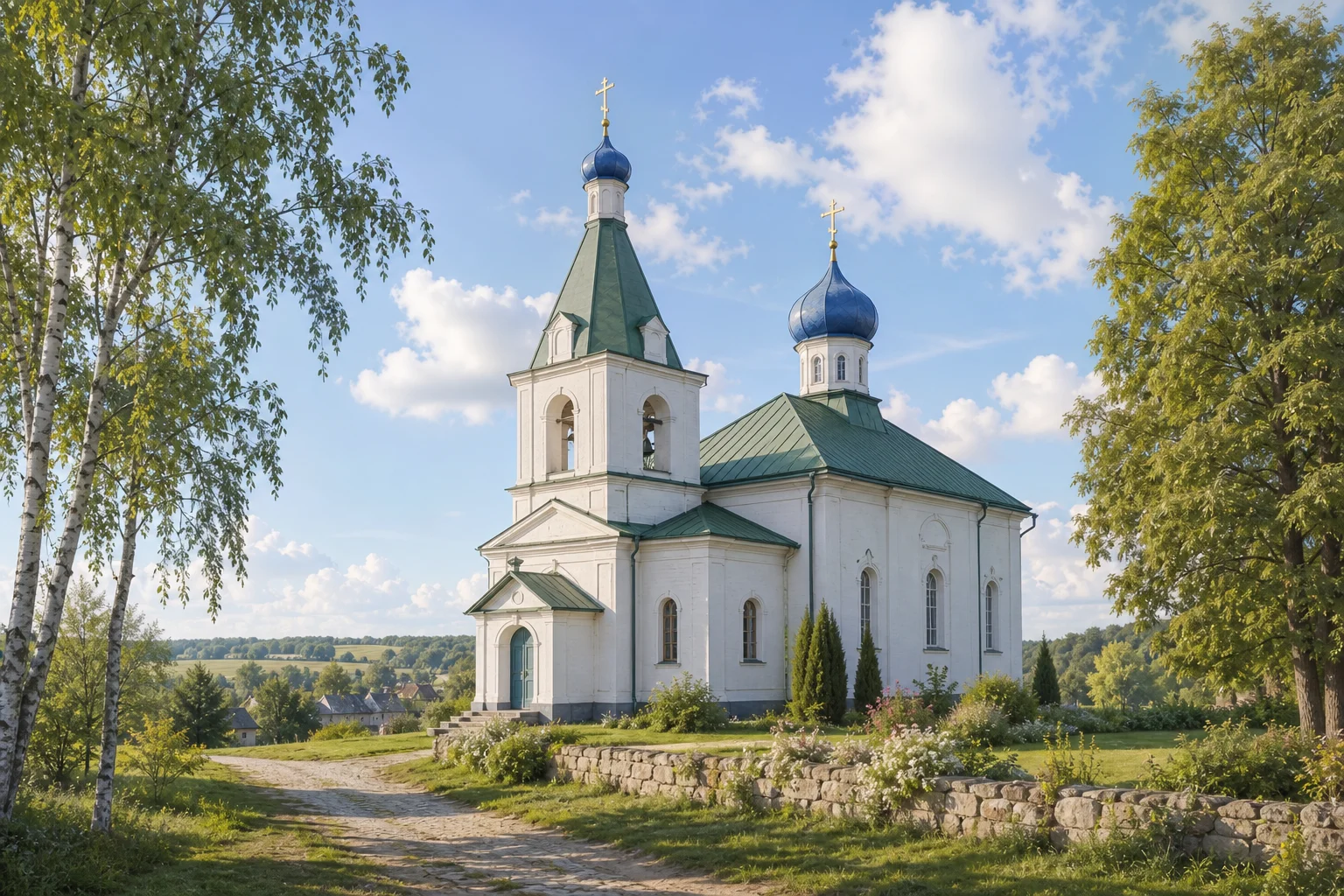 Успенская церковь в Маньковичах