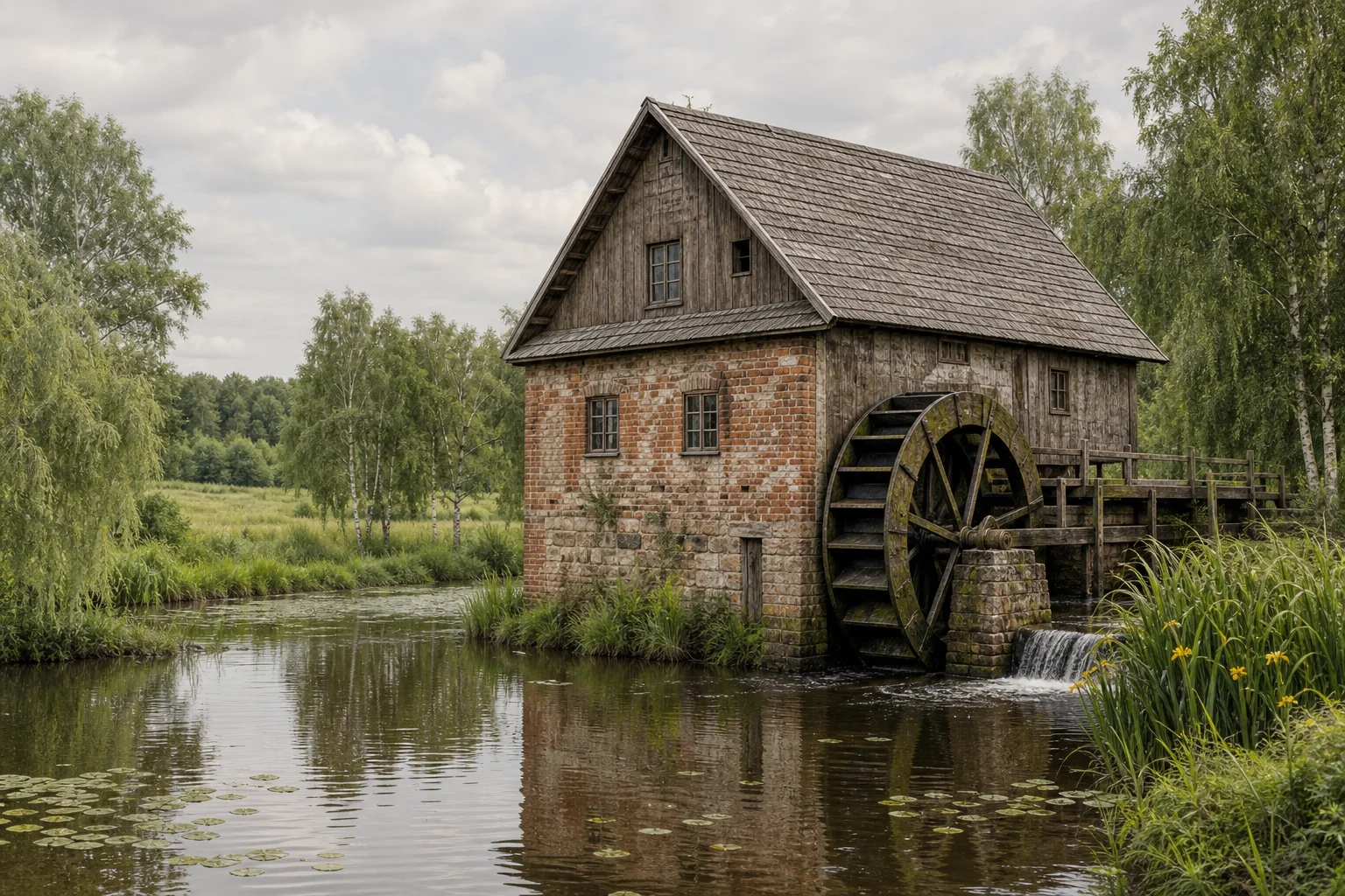 Водяная мельница