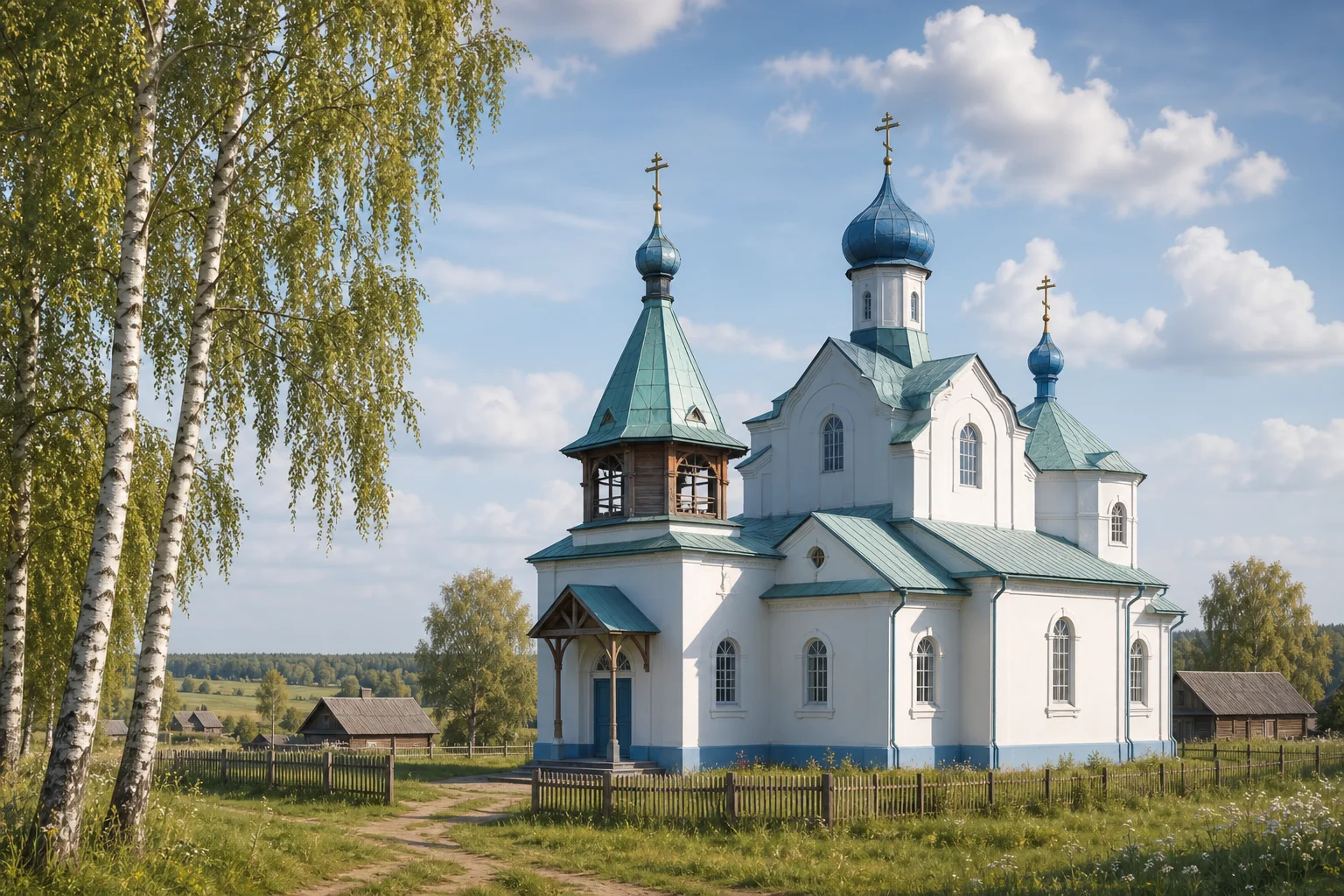 Васильчицы. Успенская церковь
