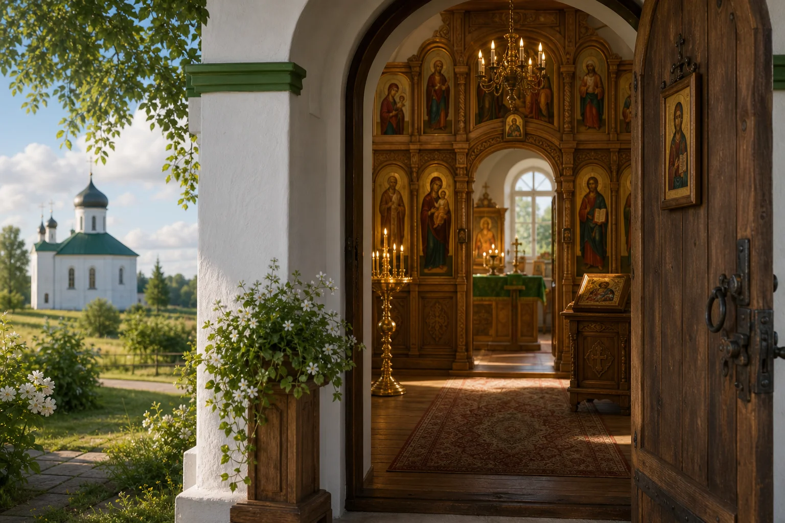 Воскресенская церковь, иконостас