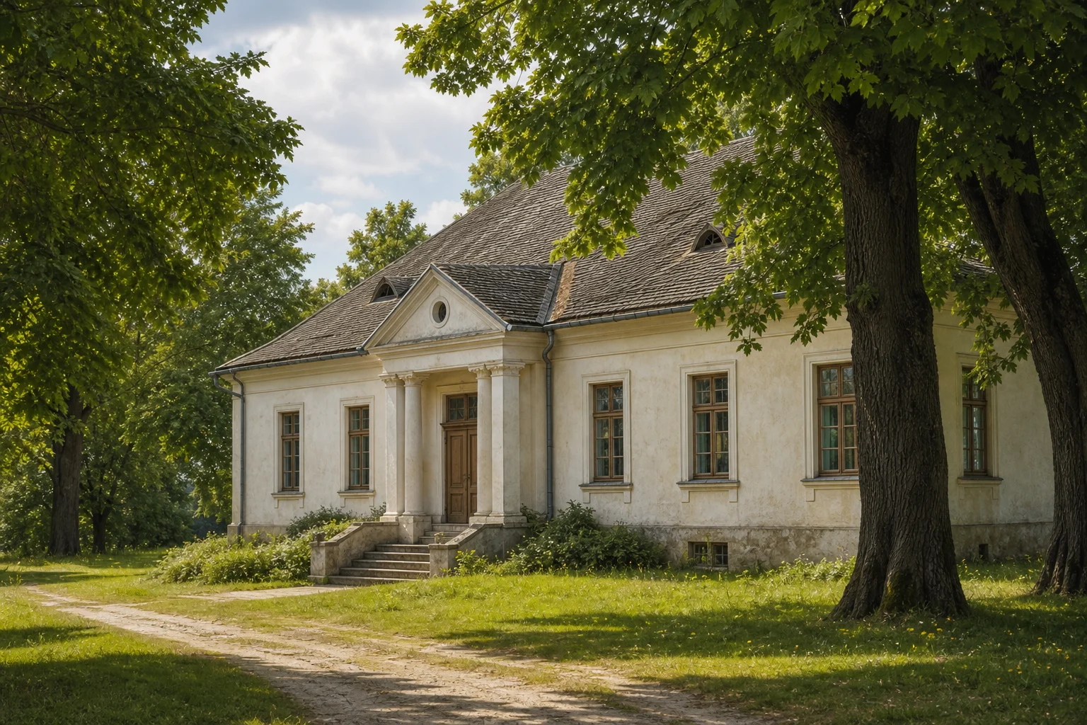 Великая Липа, усадьба: флигель