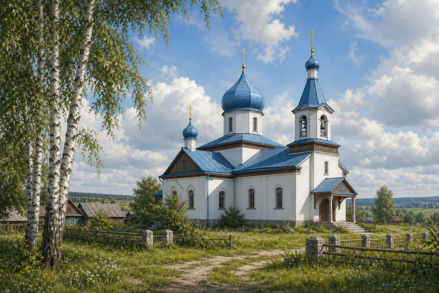 Великие Кривичи, церковь св. Александра Невского