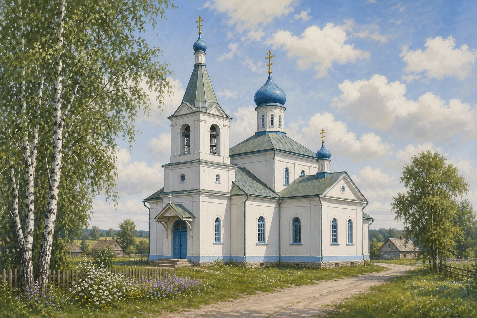 Вельямовичи, церковь Вознесенская