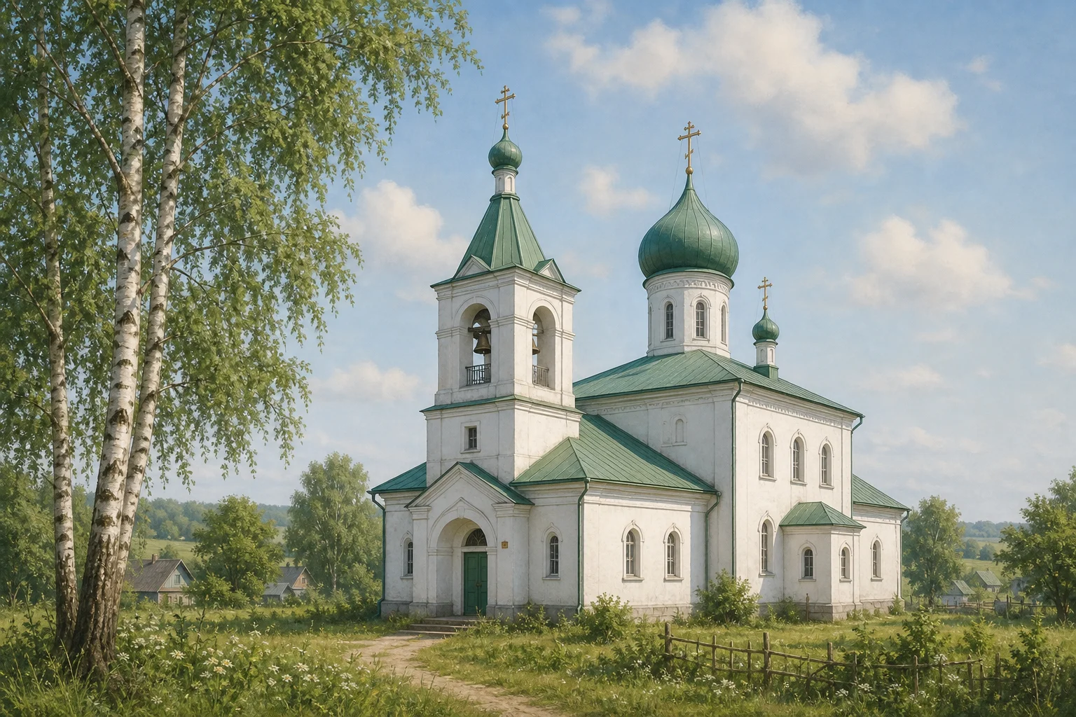 Вересково, церковь св. Петра и Павла