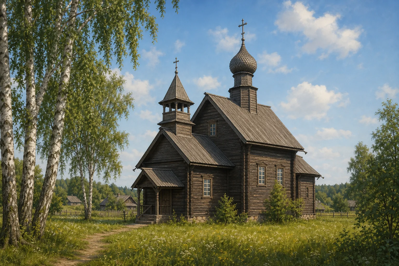 Верхнее, церковь Спасо-Преображенская (дерев.)