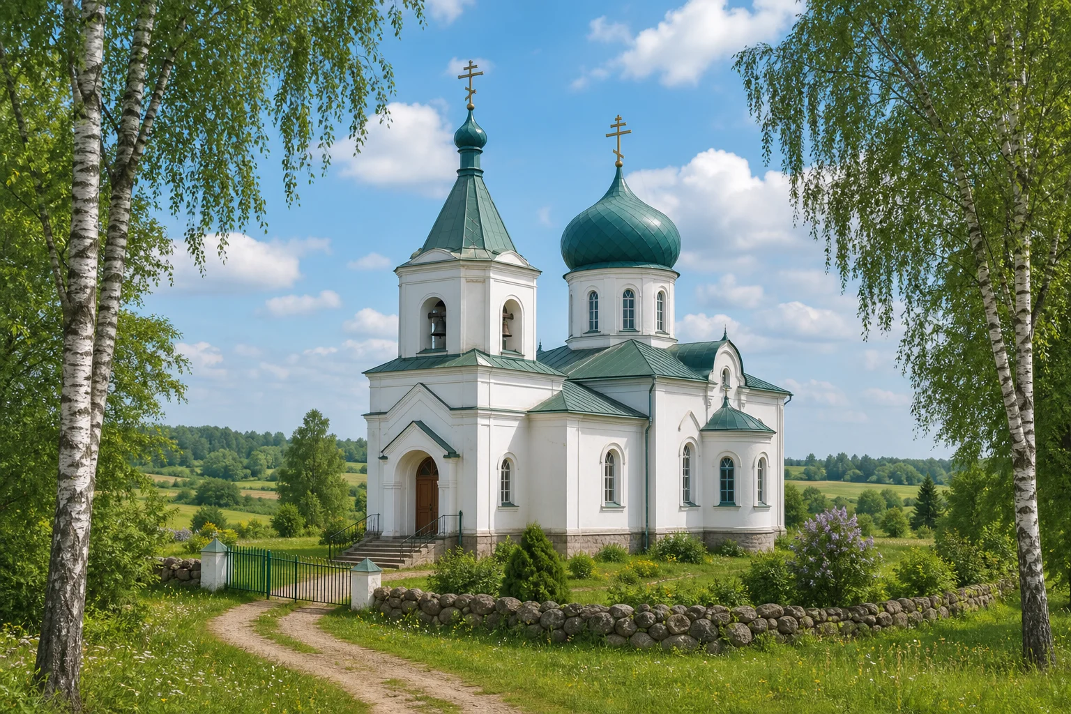 Вертелишки. Церковь Святого Александра Невского