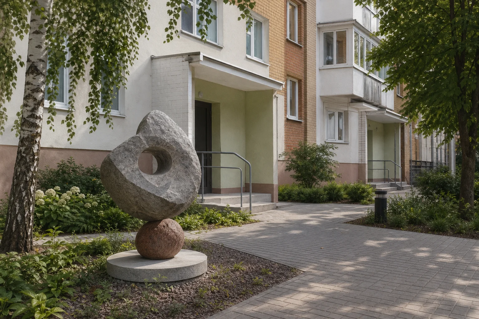 Веры Хоружей, 16 (подъезды)