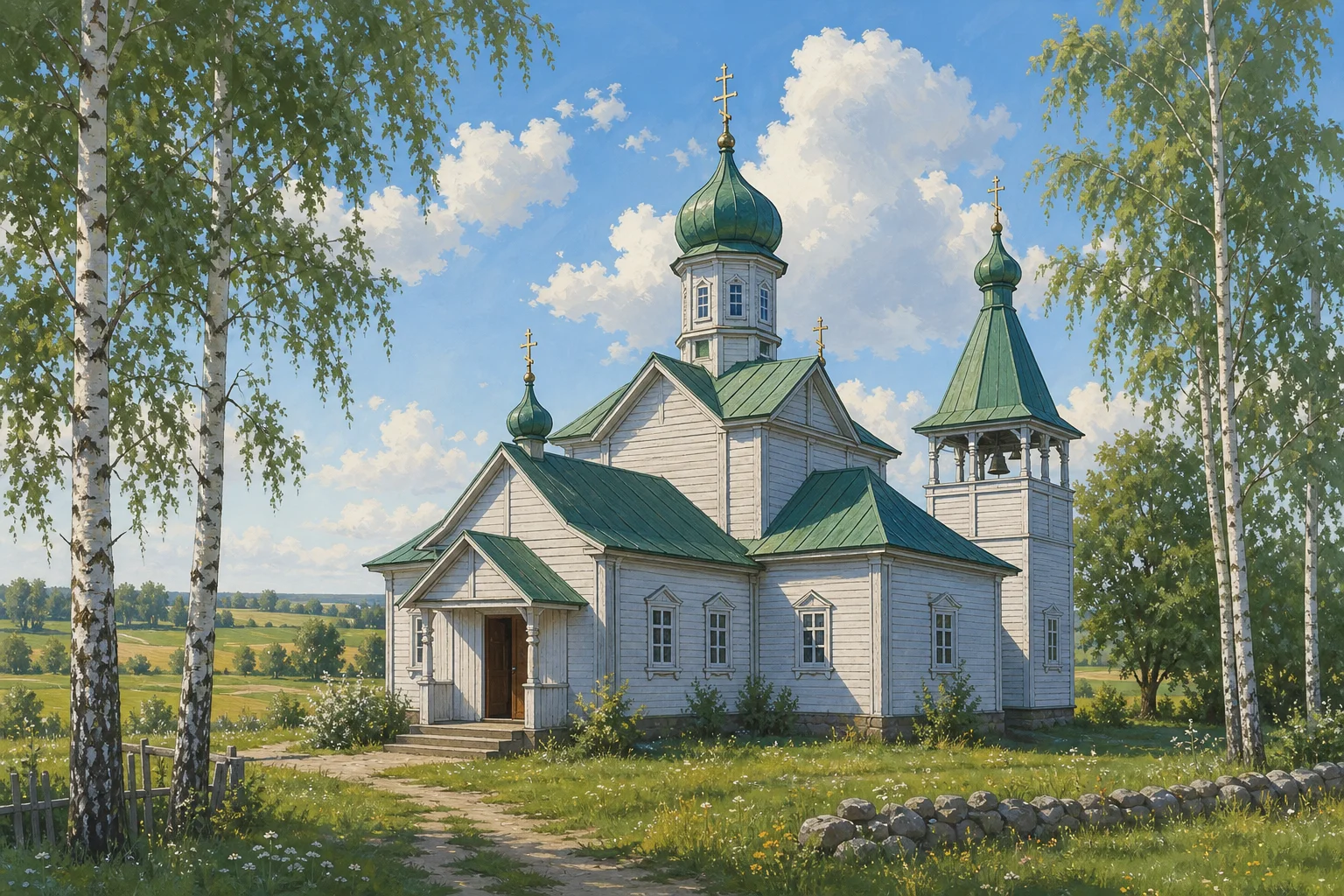 Вежное. Церковь Святого Николая Чудотворца