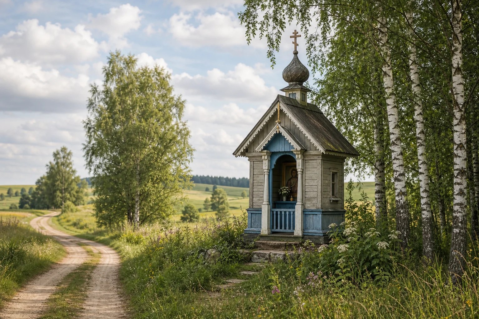 Виторож, часовня придорожная