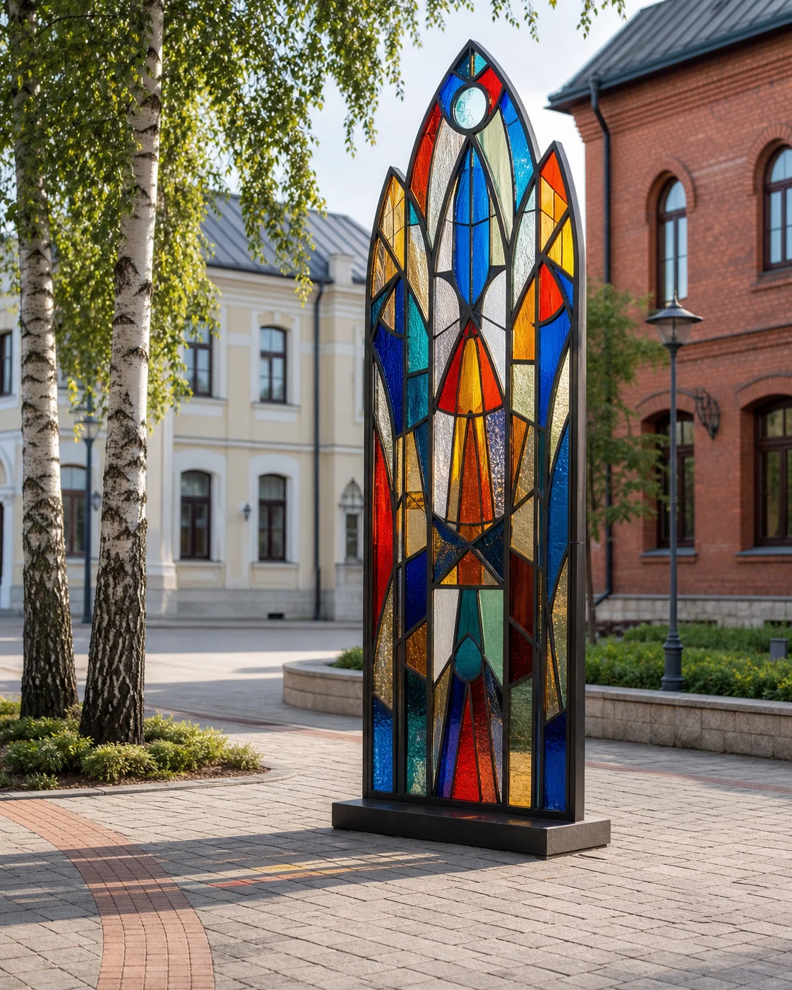 Витраж "Храм"